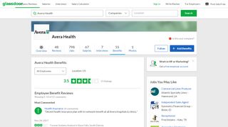 
                            6. Avera Health Employee Benefits and Perks | Glassdoor