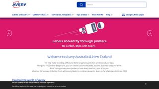 
                            8. Avery Australia - Your Label, Stickers & Filing Experts