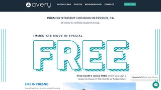 
                            9. Avery Fresno | Off Campus Student Living for CSU Fresno Students