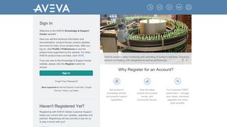 
                            10. AVEVA Global Customer Support - Login