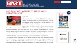 
                            5. AVFUEL AWARDS AVTRIP PILOT IN 2019 MARCH MADNESS …