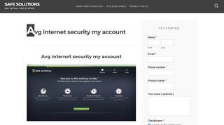 
                            6. Avg internet security my account | Avg my account