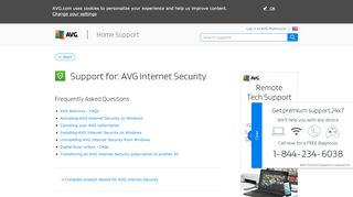 
                            5. AVG Internet Security | Official AVG Support