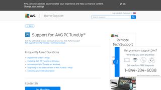 
                            5. AVG PC TuneUp® | Official AVG Support