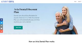 
                            5. Avia Dental Plan: Save 20-60% On Dental Procedures