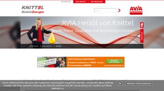 
                            6. AVIA Heizöl von Knittel | Heizölrechner & Bestellung