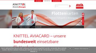 
                            3. AVIA Tankkarte | Vorteile der AVIAcard - knittel.de