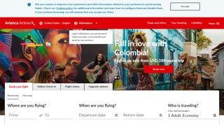 
                            2. Avianca.com in United States. Flights to Latin America at the ...