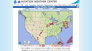 
                            2. Aviation Weather Center: AWC
