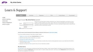 
                            1. Avid | Artist Series Support