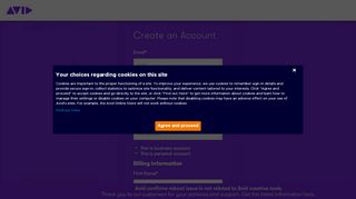 
                            4. Avid | Create Account