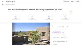 
                            3. Avilla Preserve - Casas Adobes, AZ apartments for rent