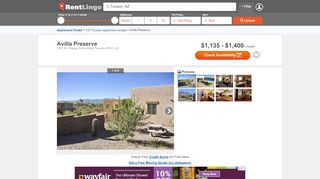 
                            9. Avilla Preserve, Tucson - (see pics & AVAIL) - RentLingo