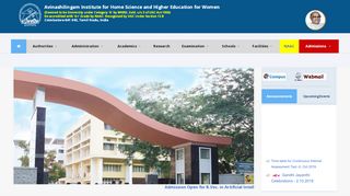 
                            2. Avinashilingam University for Women, Coimbatore-641043 ...