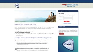 
                            3. Avios - britishairways.points.com