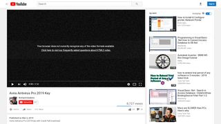 
                            6. Avira Antivirus Pro 2019 Key - YouTube
