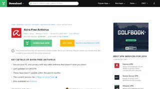 
                            7. Avira Free Antivirus - Free download and software reviews ...