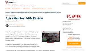 
                            7. Avira Phantom VPN: 6 Reasons to Avoid This VPN (Review)