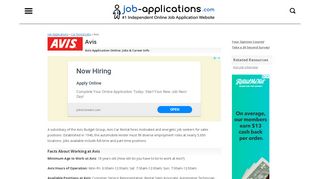 
                            9. Avis Application, Jobs & Careers Online