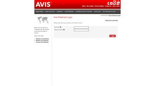 
                            4. Avis Preferred Login - Avis Car Rental Laos | Rent A Car | Car Leasing ...