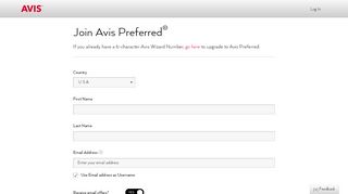 
                            6. Avis Preferred Registration | Avis Rent a Car