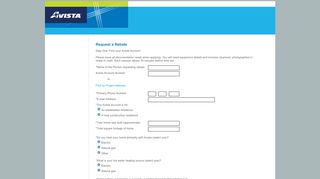 
                            8. Avista - Rebate Processing