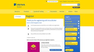 
                            5. Aviva Broker - Register