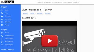 
                            10. AVM Fritzbox as FTP Server | INSTAR Wiki 2.0 | INSTAR ...