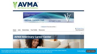 
                            2. AVMA Career Center