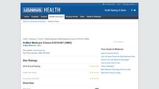 
                            9. AvMed Medicare AvMed Medicare Choice H1016-001 (HMO) Drug ...