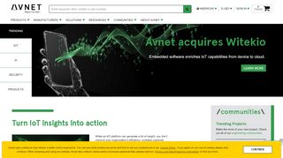 
                            1. Avnet: Quality Electronic Components & Services