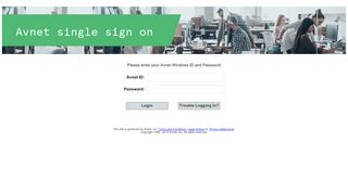 
                            7. Avnet Web Sign-On