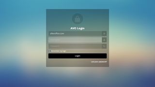 
                            2. AVO Login - AfterOffice.com