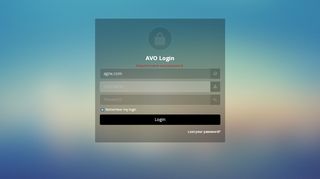 
                            3. AVO Login - vo.agnx.com