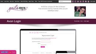 
                            7. Avon Login - - gailsreps