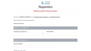 
                            9. Avondale Academy Online Registration - Jackrabbit Login