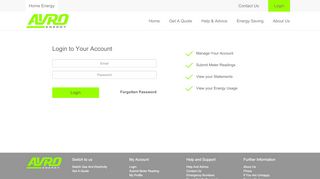 
                            8. Avro Energy | Login