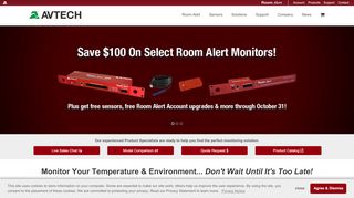 
                            3. AVTECH - Monitor Temperature and Environment Conditions ...