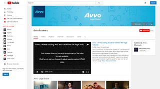 
                            8. AvvoAnswers - YouTube