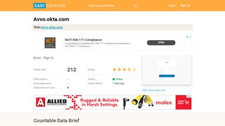 
                            7. Avvo.okta.com: Avvo - Sign In - Easy Counter