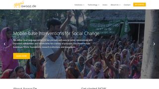 
                            2. Awaaz.De | Mobile Solutions for Social Impact