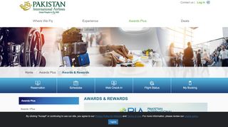 
                            4. Awards & Rewards - Pakistan International Airlines - PIA