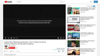 
                            3. Aweber Email Marketing Automation - How To Setup Your ...