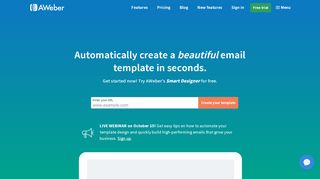 
                            2. AWeber: Email Marketing