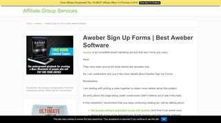 
                            7. Aweber Sign Up Forms | Best Aweber Software – …