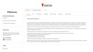 
                            7. Awin | Intuit Quickbooks Affiliate Programme