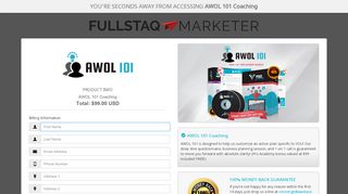 
                            6. AWOL 101 Coaching : Checkout | FULLSTAQ - …