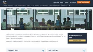 
                            5. AWS Careers - Locations - aws.amazon.com