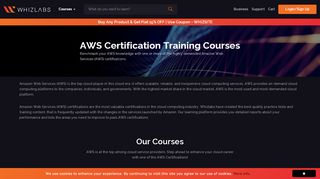 
                            6. AWS Certification Training Courses | Whizlabs