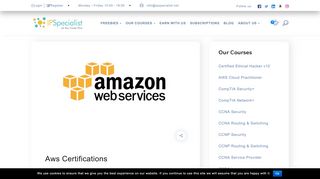 
                            8. Aws Certifications - IPSpecialist